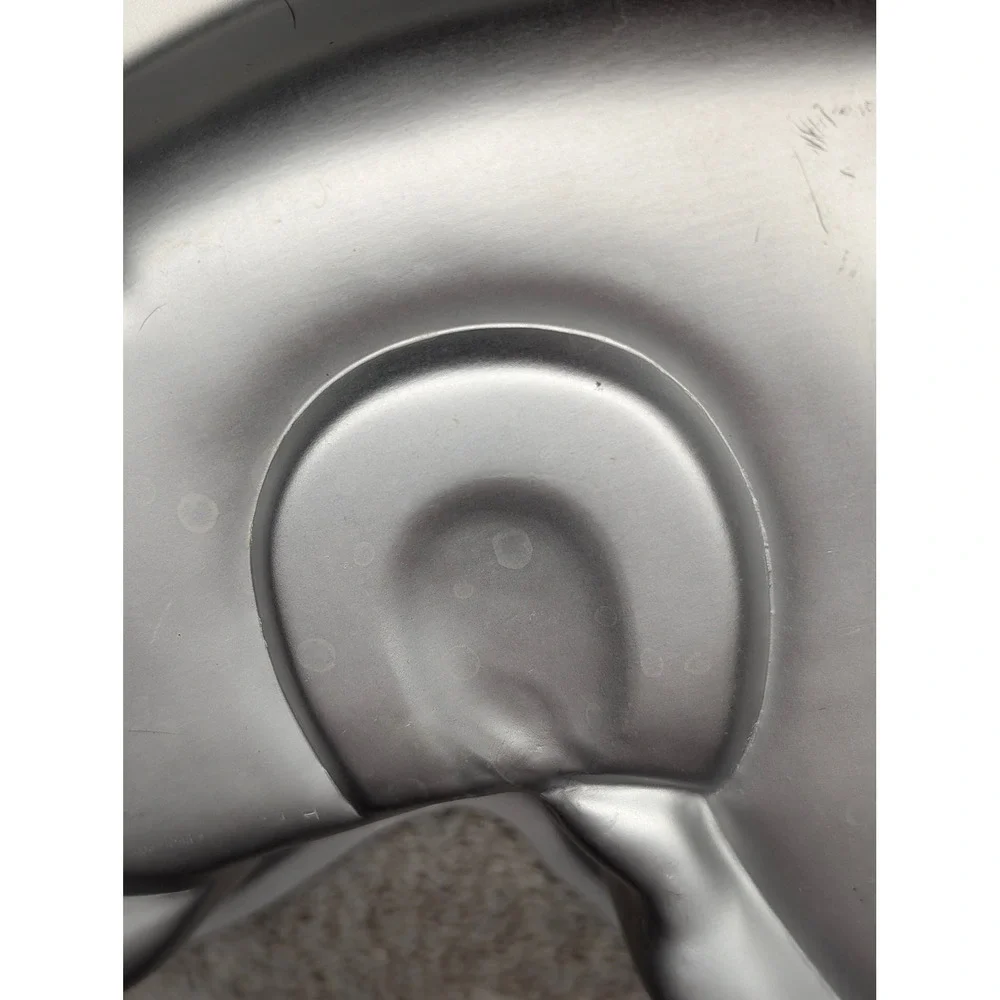 Vintage 1984 Wilton Rocking Horse Aluminum Cake Pan 2105-2388 Silver Bakeware